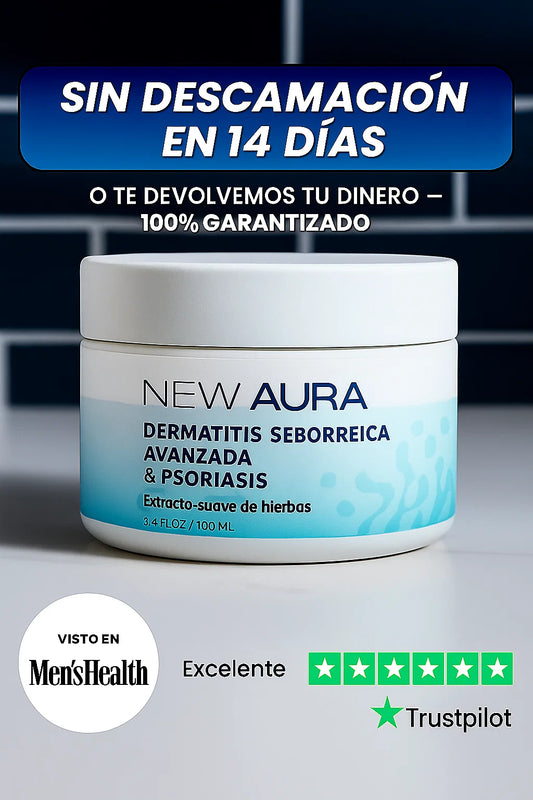 New aura — Barba Limpia, Suave y Sin Escamas.