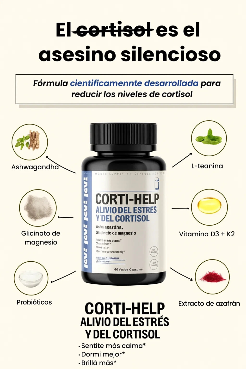 Jevi Corti Help — Calmá la ansiedad sin perder tu claridad.