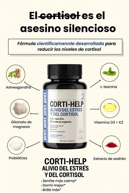 Jevi Corti Help — Calmá la ansiedad sin perder tu claridad.