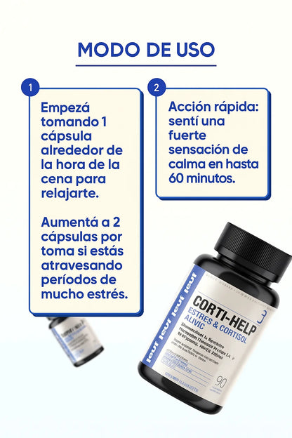 Jevi Corti Help — Calmá la ansiedad sin perder tu claridad.