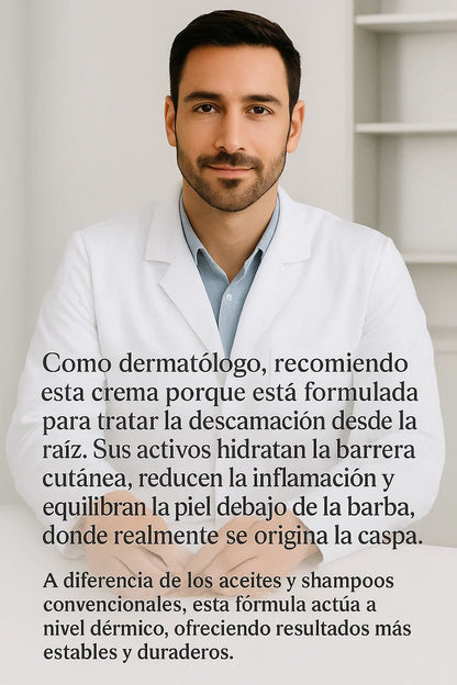 New aura — Barba Limpia, Suave y Sin Escamas.